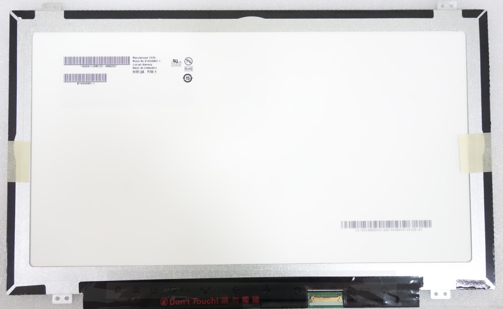 B140XTN02 9 LP140WHU-TPD1 LP140WH2-TPT1 N140BGE-E3W LCD screen