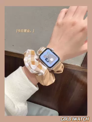 Applable Apple Watch Band Tibetan большой кишечный круг Apple Watchs10 Осень и Зимняя новая iwatch8se654