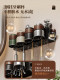 Medieval-Style Toothbrush Holder Wall-Mounted No-Drill Bathroom Mouthwash Cup Storage Rack Toothpaste Toothbrush Hanger