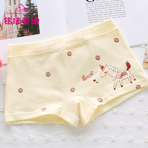 铭佳童话女大童裤衩儿童装女孩清仓小学生裤头中大童宽松平角内裤