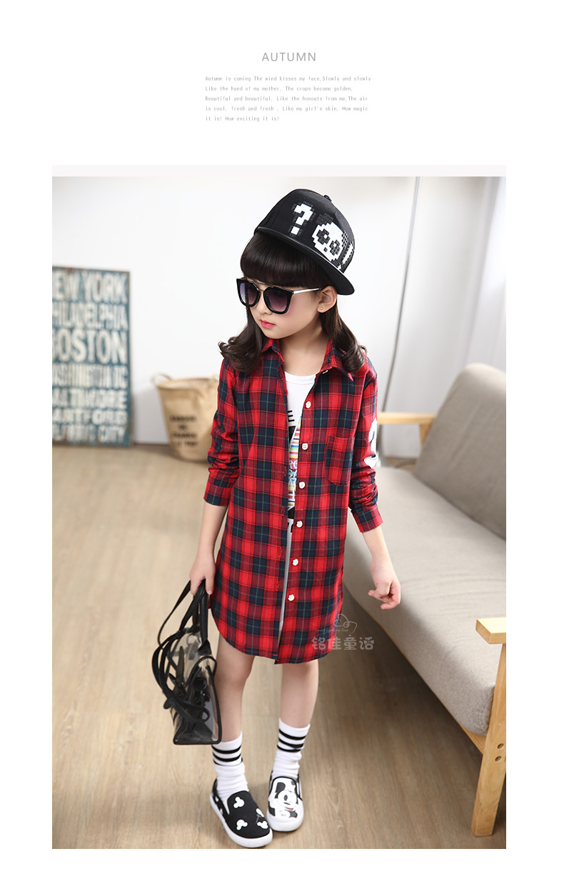 Chemise fille à manche longue - Ref 2087444 Image 52