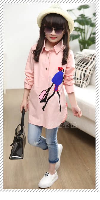 Chemise fille à manche longue - Ref 2088838 Image 40