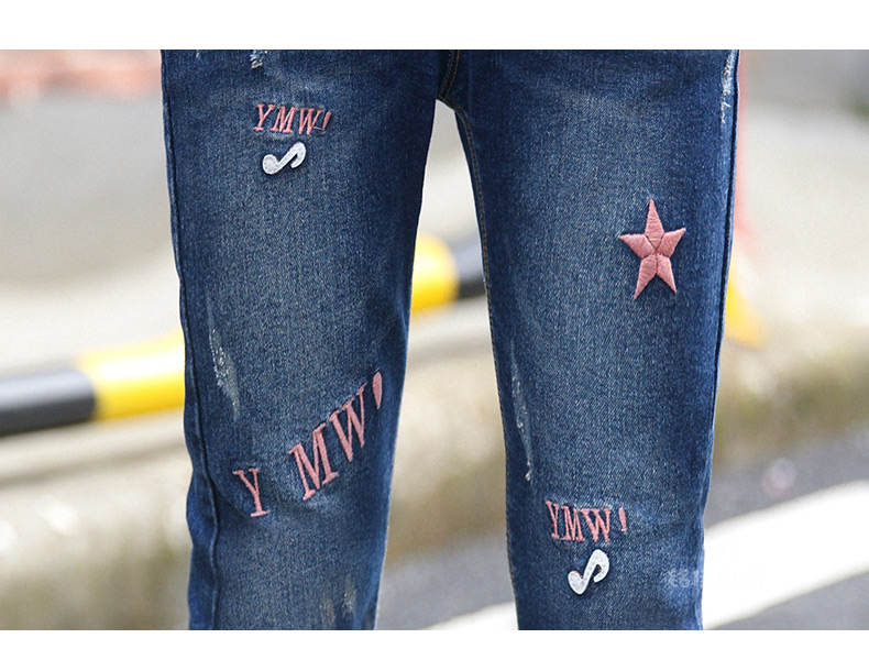 Pantalon fille 6301KZ152 en toile - Ref 2064786 Image 36
