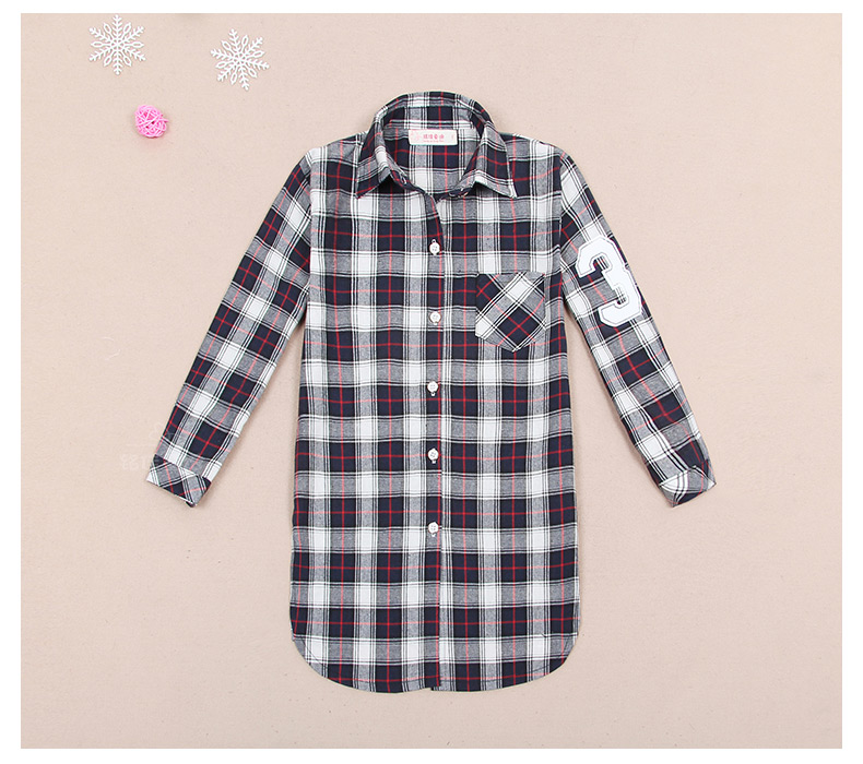 Chemise fille à manche longue - Ref 2084455 Image 85