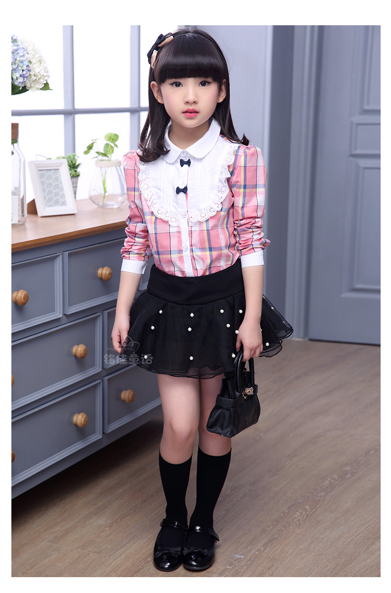 Chemise fille à manche longue - Ref 2088835 Image 53