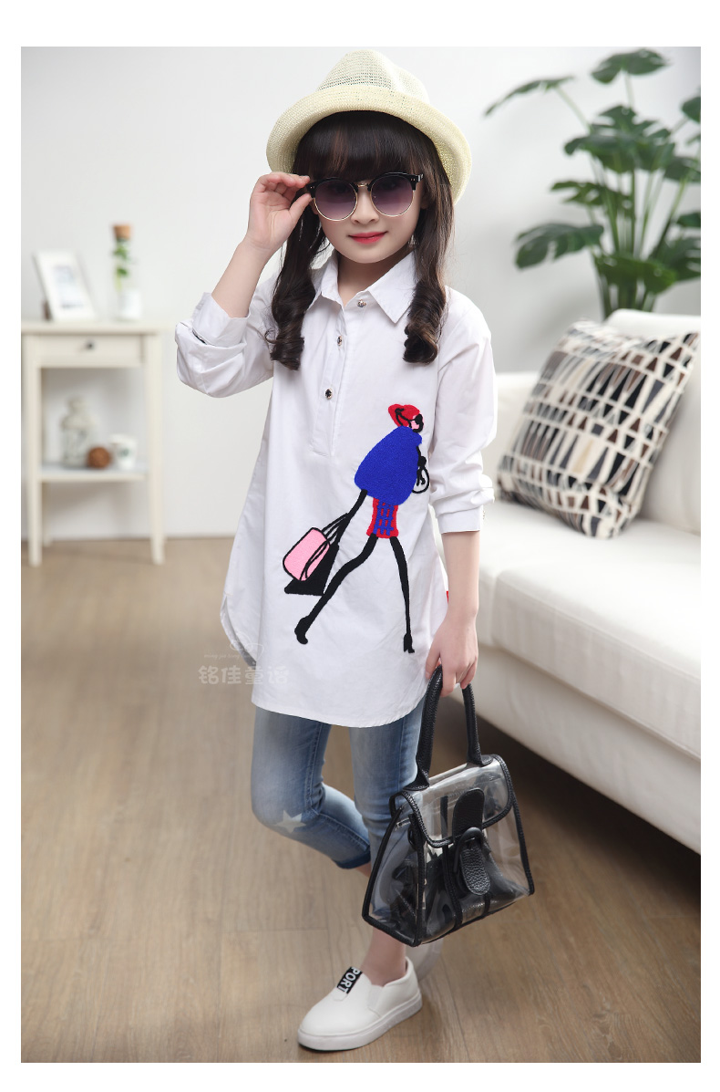 Chemise fille à manche longue - Ref 2088838 Image 63