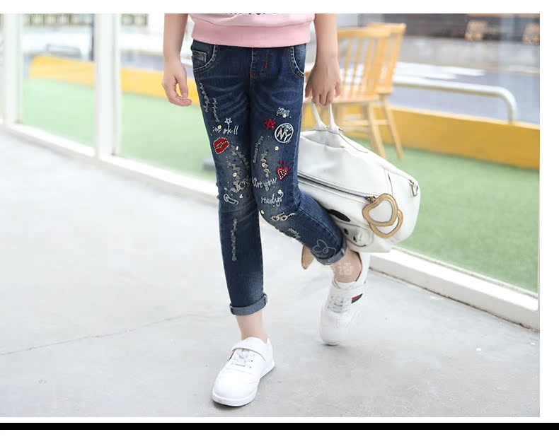 Pantalon fille 6355KZ243 - Ref 2065204 Image 45