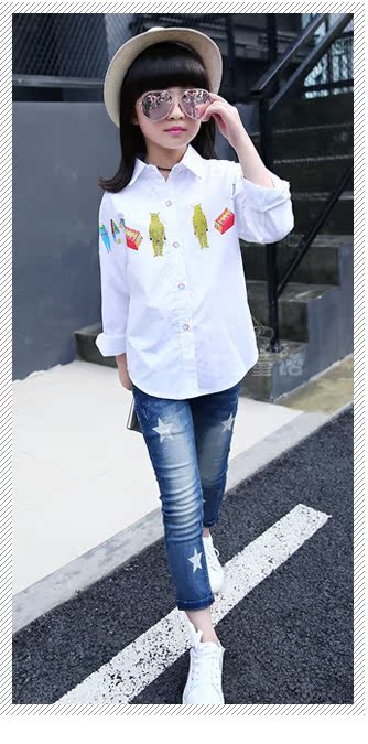 Chemise fille à manche longue - Ref 2088834 Image 40