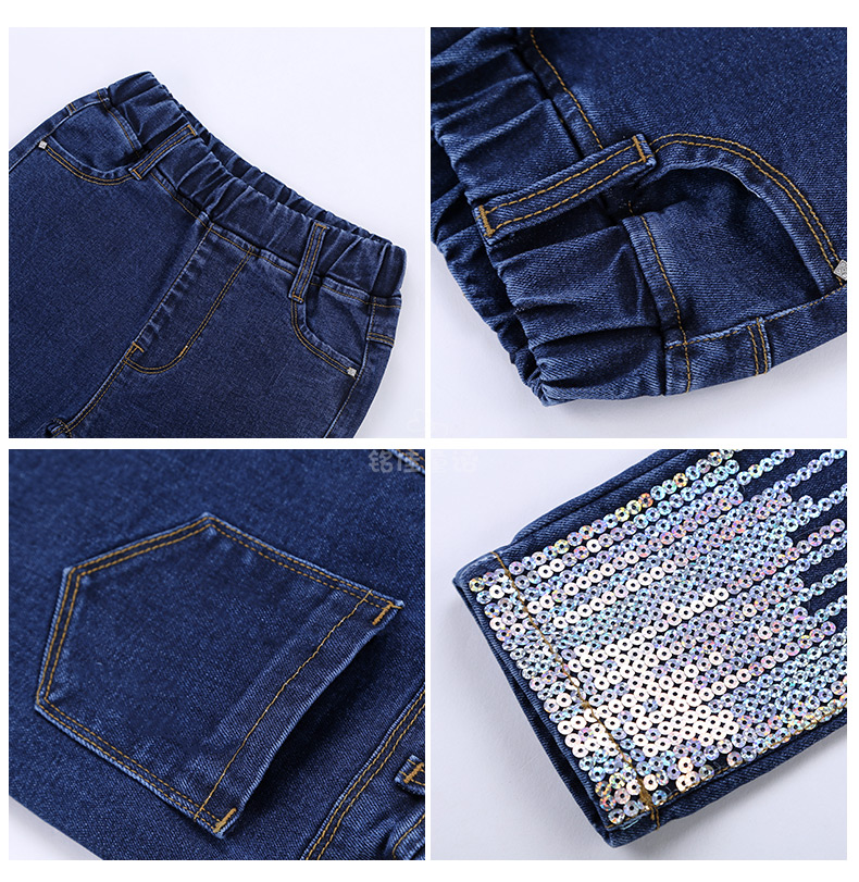 Pantalon fille 6301KZ007 en toile - Ref 2064783 Image 46