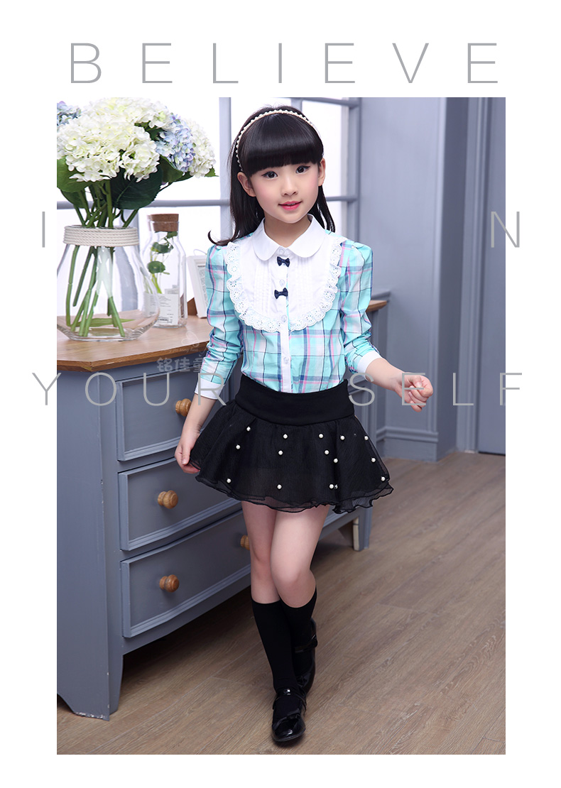 Chemise fille à manche longue - Ref 2088835 Image 68