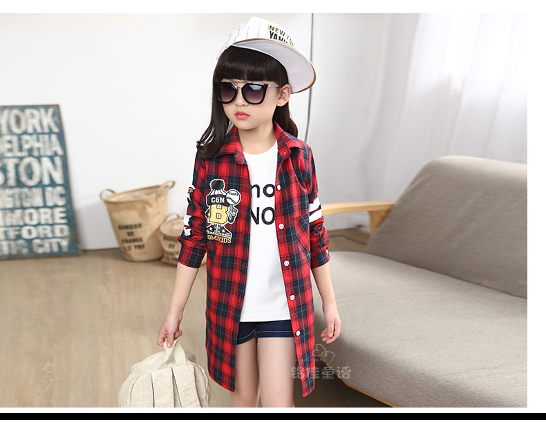 Chemise fille à manche longue - Ref 2087444 Image 82