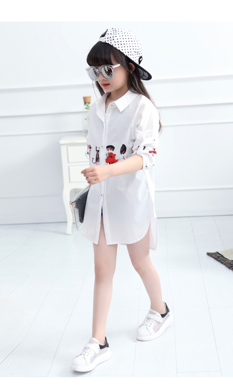 Chemise fille à manche longue - Ref 2088836 Image 59