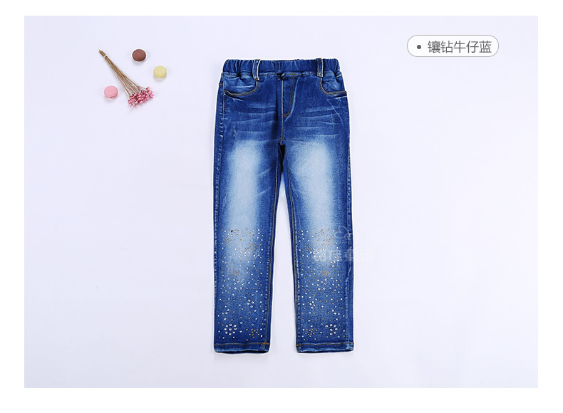 Pantalon fille 6302KZ073 en toile - Ref 2065196 Image 57