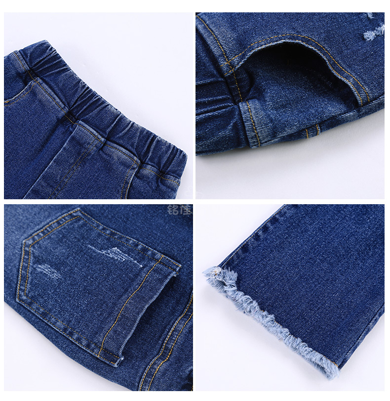 Pantalon fille 6363KZ228 en toile - Ref 2065209 Image 41