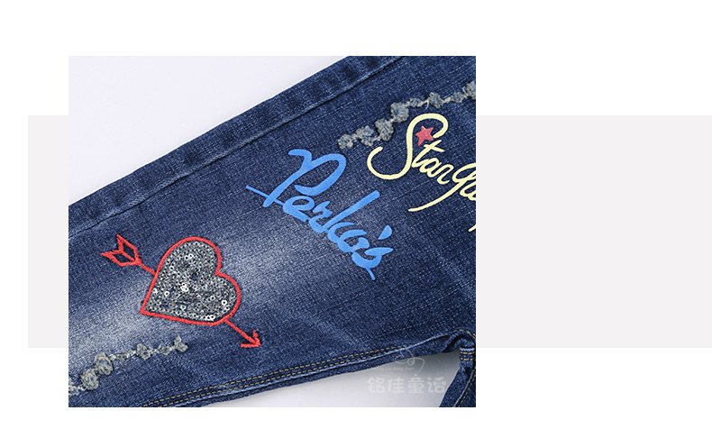 Pantalon fille 6355KZ241 en toile - Ref 2065206 Image 37