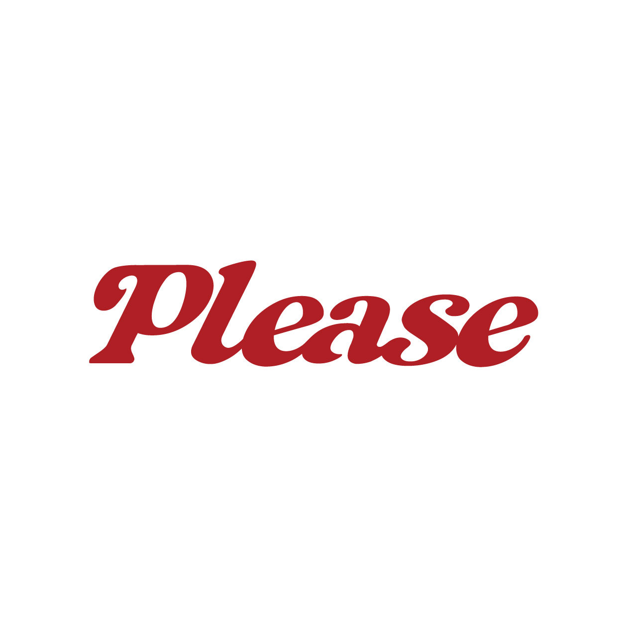 THE PLEASE STUDIO的LOGO