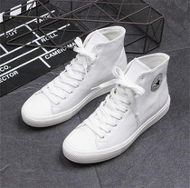 European Station Mens Shoes Genuine Leather Casual Shoes Small White Shoes Mens Korean Version 100 Hitch Trend Heightening White High Helper Shoe Tide Shoes