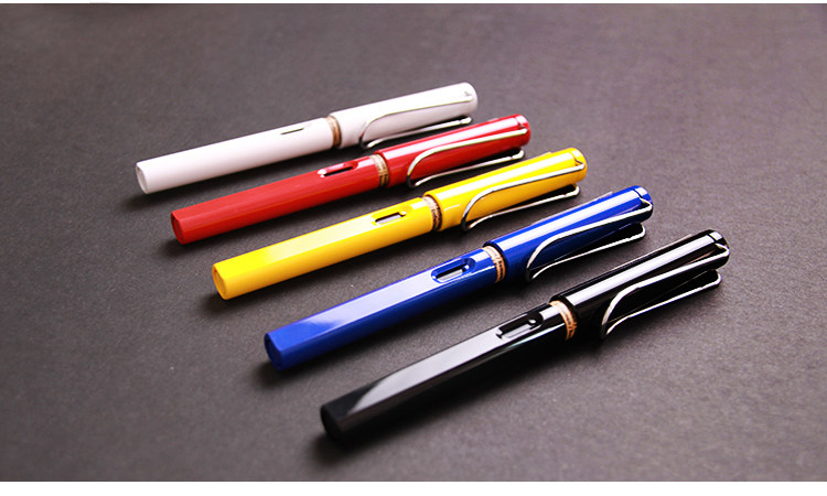 Ручка перьевая ㊣纸司令·德国lamy/safari狩猎者系列钢笔 磨砂黑 配上墨器 墨胆