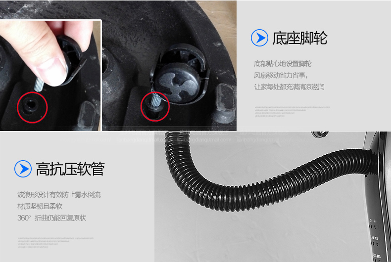 quạt phun sương mini Quạt điện lạnh với máy phun sương làm lạnh không khí lạnh Máy làm mát không khí làm mát phun nước ba trong một Quạt điều hòa nhanh hoạt động nhanh - Quạt điện quạt tích điện mini cầm tay