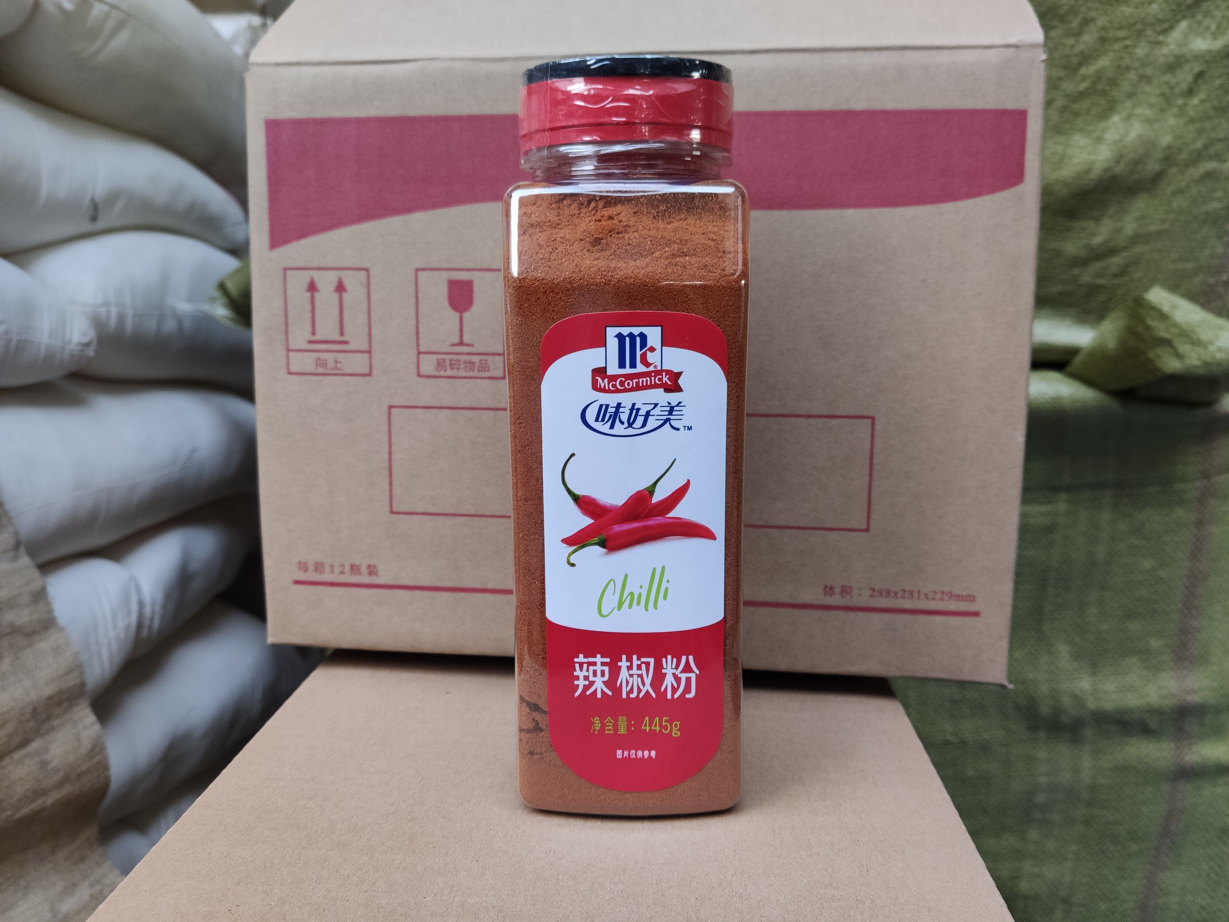 McCormick Chili Powder 445g Chinese and Western BBQ Fish Teppanyaki Cold Sauce Kimchi Spicy Cabbage Chicken Chop Hot Pot Sichuan Cuisine