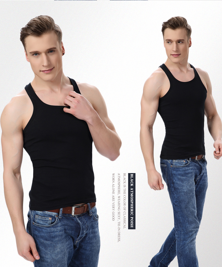 Áo ngủ nam mùa hè nam vest mỏng kiểu cotton cơ sở áo trắng hai cotton thanh niên trung niên thoáng khí áo 3 lỗ nam