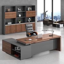 Dongguan office furniture boss office furniture combination Taipan table stylish atmosphere plate zong cai zhuo 2 0 meters