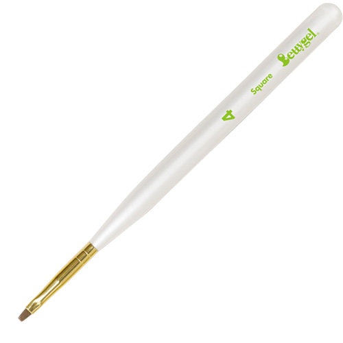 Betty gel nail brush 4# square brush (with cap)
