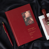 Reading notebook monthly reading excerpt reading book record book student with art exquisite hand book notebook notebook