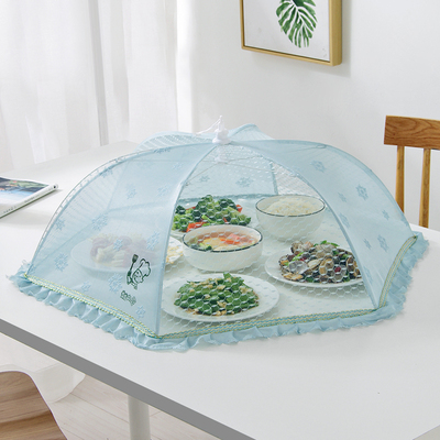 【优思居】方形可折叠防苍蝇菜罩