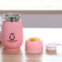 2019 gift Japanese students thermos cup female anti-fall middle school students printing small capacity kindergarten boys Primary School