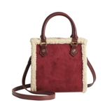 CHREHE&KULRS Красная весенняя сумка на одно плечо для невесты, сумка через плечо, тренд сезона