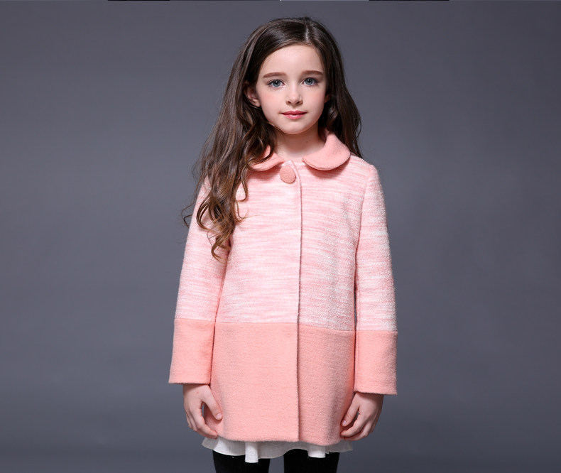 Manteau pour fille MIQIDIDA en mélange - Ref 2162318 Image 109