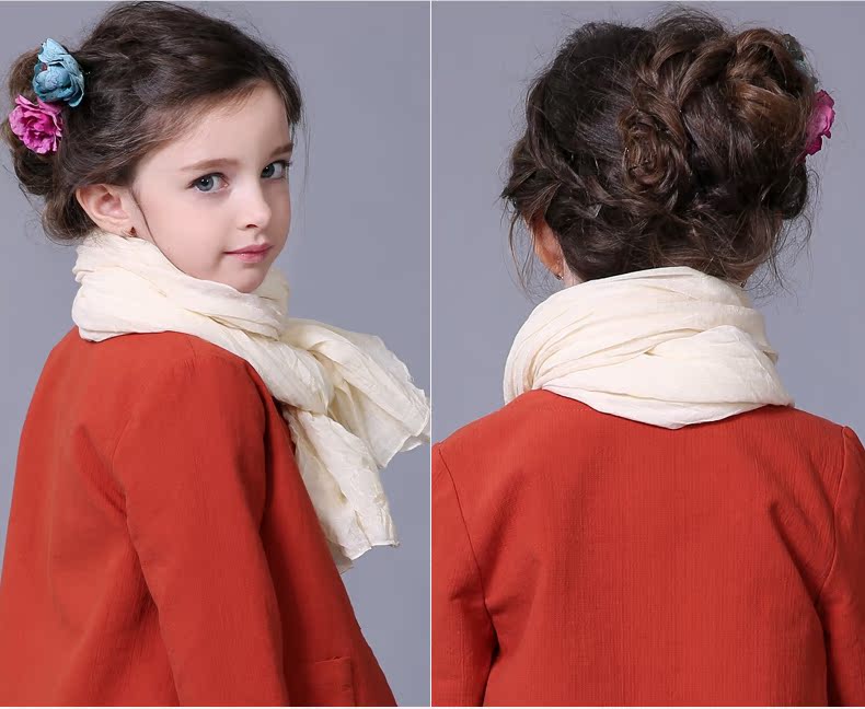 Echarpe fille MIQIDIDA en coton - Ref 2143211 Image 80