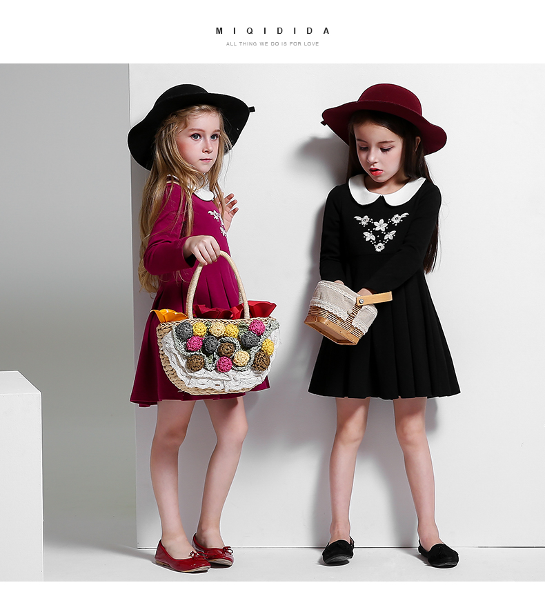 Robes pour fille MIQIDIDA en mélange - Ref 2043680 Image 7