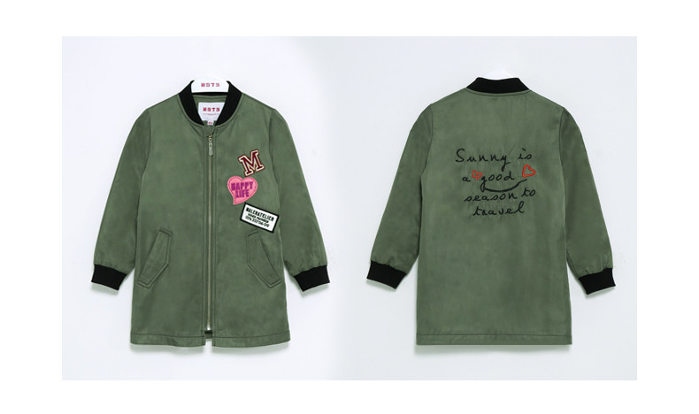 Veste pour fille MIQIDIDA - Ref 2160062 Image 24