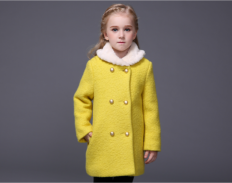 Manteau pour fille MIQIDIDA en mélange - Ref 2162254 Image 74