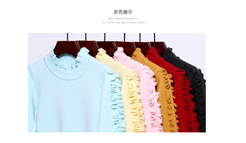 Pull fille MIQIDIDA à manche longue - Ref 2106033 Image 8