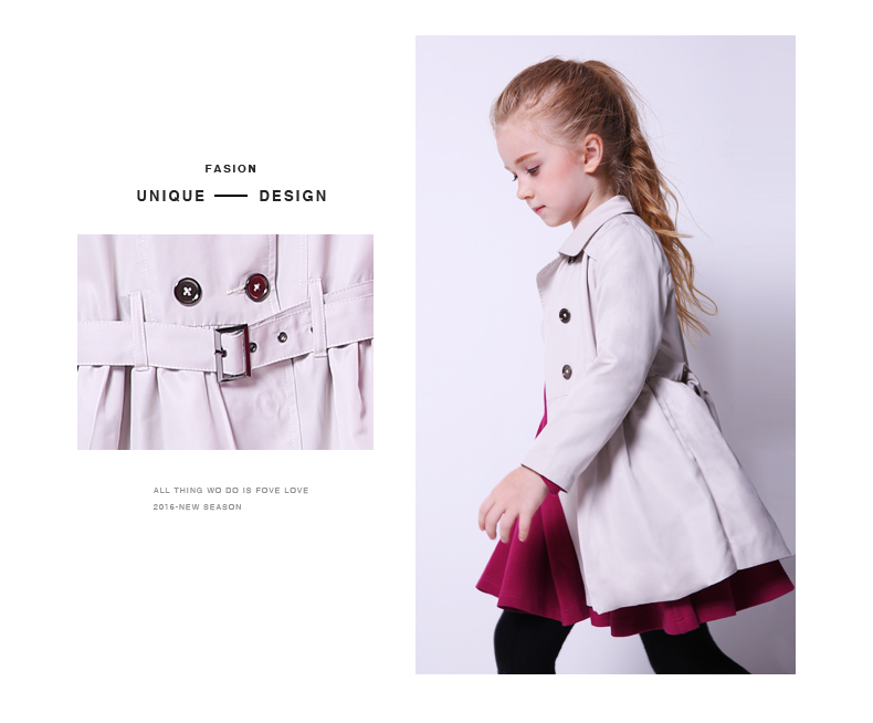 Manteau pour fille MIQIDIDA - Ref 2162969 Image 19