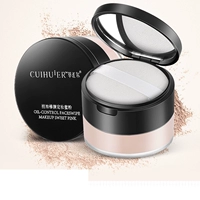 Authentic Cuihuier Oil Control Repair Makeup Powder Powder Lasting Makeup Beauty Brightening Complexion Whitening Powder phấn phủ eglips blur powder pact
