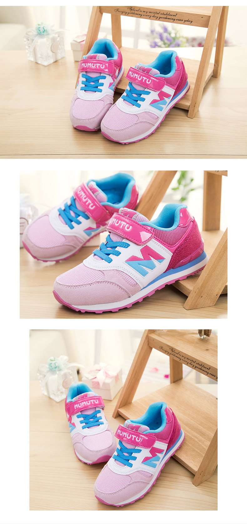 Chaussures enfants pour printemps - semelle caoutchouc - Ref 1039605 Image 17