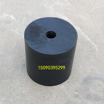 Natural rubber pier cylindrical shock absorption spring vibration sieve accessories black buffer cushion wear resistant hot selling