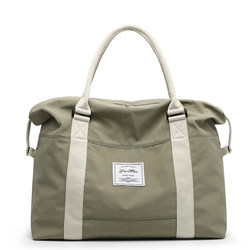 Travel Bag for Women, Large Capacity Satchel Luggage Bag, Travel Bag, Clothing Storage Bag, Men's Boarding Bag, Short-Distance Maternity Bag