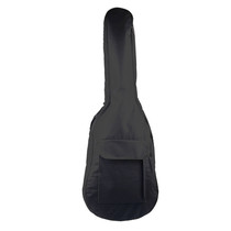 Bass Bag with Velcro Zipper Guitar Shoulder Bag Black