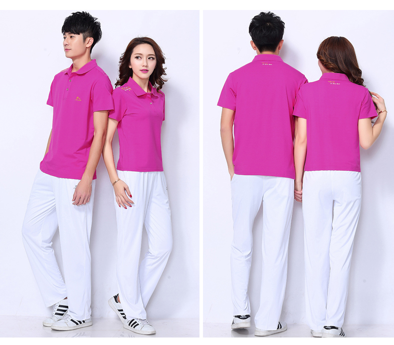 Jinguan 19 mới áo thun cotton quần nam và nữ cỡ lớn nửa tay áo Jiamusi nhóm nhảy vuông mua đồ thể thao - Thể thao sau bộ áo gió thể thao nam
