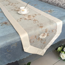 Foreign trade original single European style embroidery tablecloth tablecloth decorated cloth small tea dish bedside cabinet cover