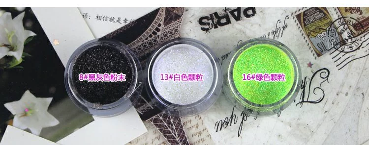 Chương trình biểu diễn cho trẻ em nổi bật Long lanh làm sáng bột Làm đẹp phấn mắt Nail Hạt phấn mắt Pearl bảng phấn mắt nội địa trung