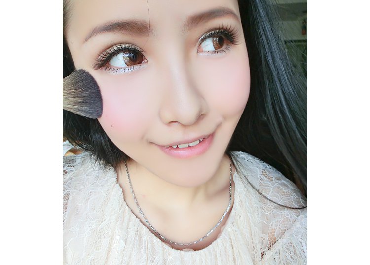 Authentic Mẹ nhà thiếu nữ đơn sắc đỏ mặt sửa chữa rouge sáng hồng má hồng dạng kem innisfree
