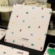 Nanshan Institute of Lovely Rice 오리지널 기능 스타일 미니멀리스트 디자인 편안한 방수 미끄럼 방지 모조 가죽 얇은 휴대용 마우스 패드