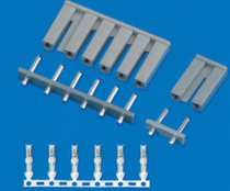 Red Star connector TJC1-1A 2A 3A 4A 5A 6A needle HX10002 straight pin pitch 10 8mm