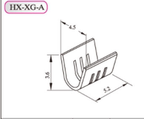 Red Star HXH connects terminal HX - XG - A disc 4500